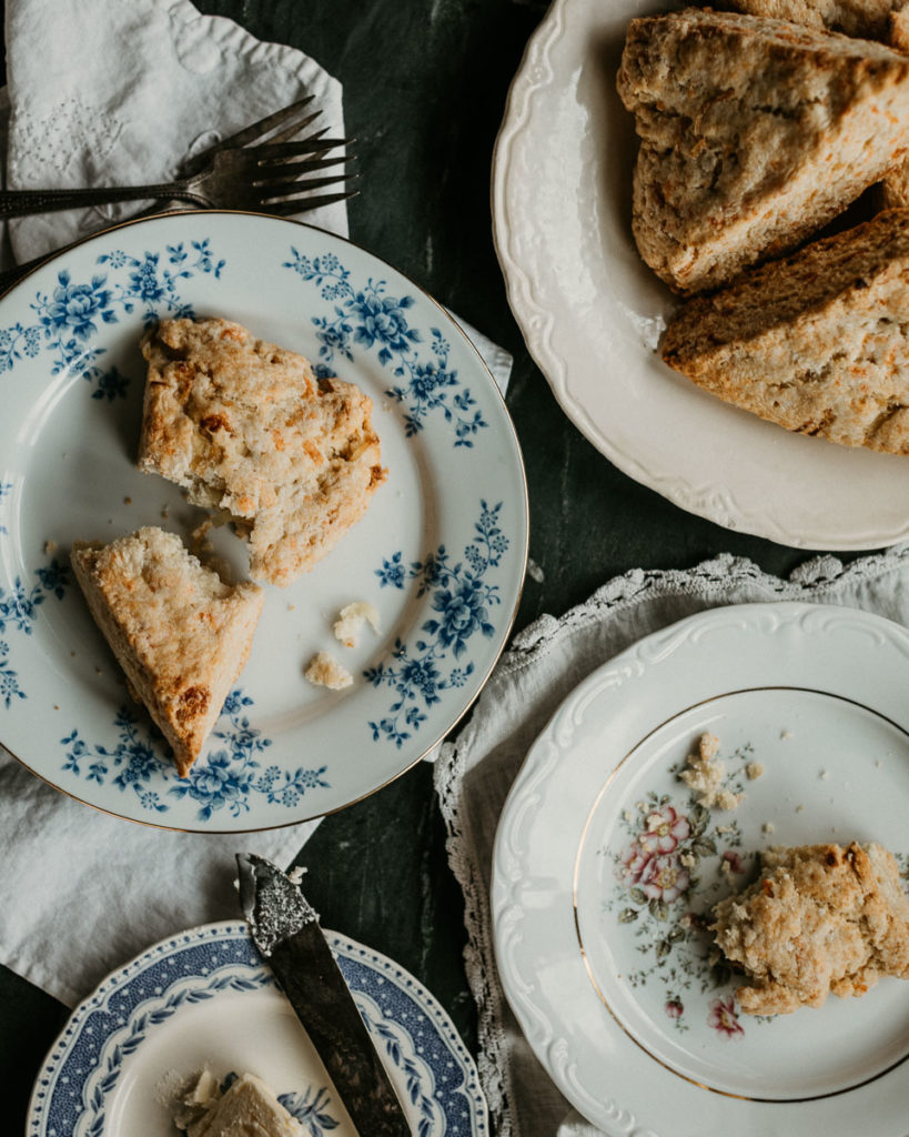 Asiago and Onion Scones