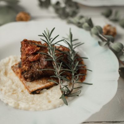 Short Ribs Braised in Tomatoes and Wine