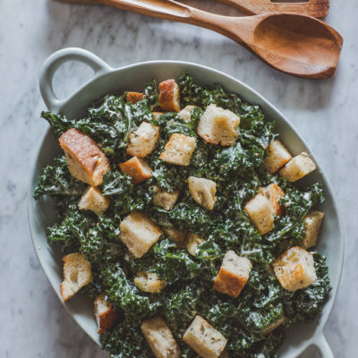 Kale Caesar Salad