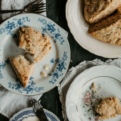 Asiago and Onion Scones